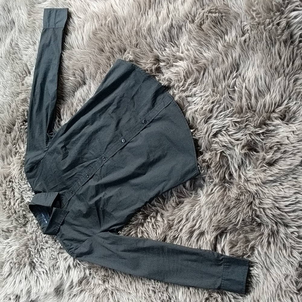 Gap Black Button Down Shirt